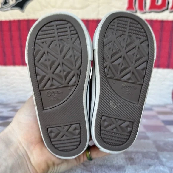 Size 7c - Converse Kids Chuck Taylor All Star Glitter Easy On (infant/Toddler) - Picture 5 of 7